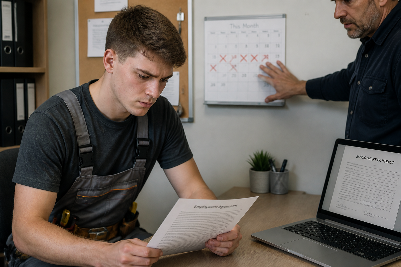 Contrat d’apprentissage : période d’essai, rupture et droits de l’apprenti