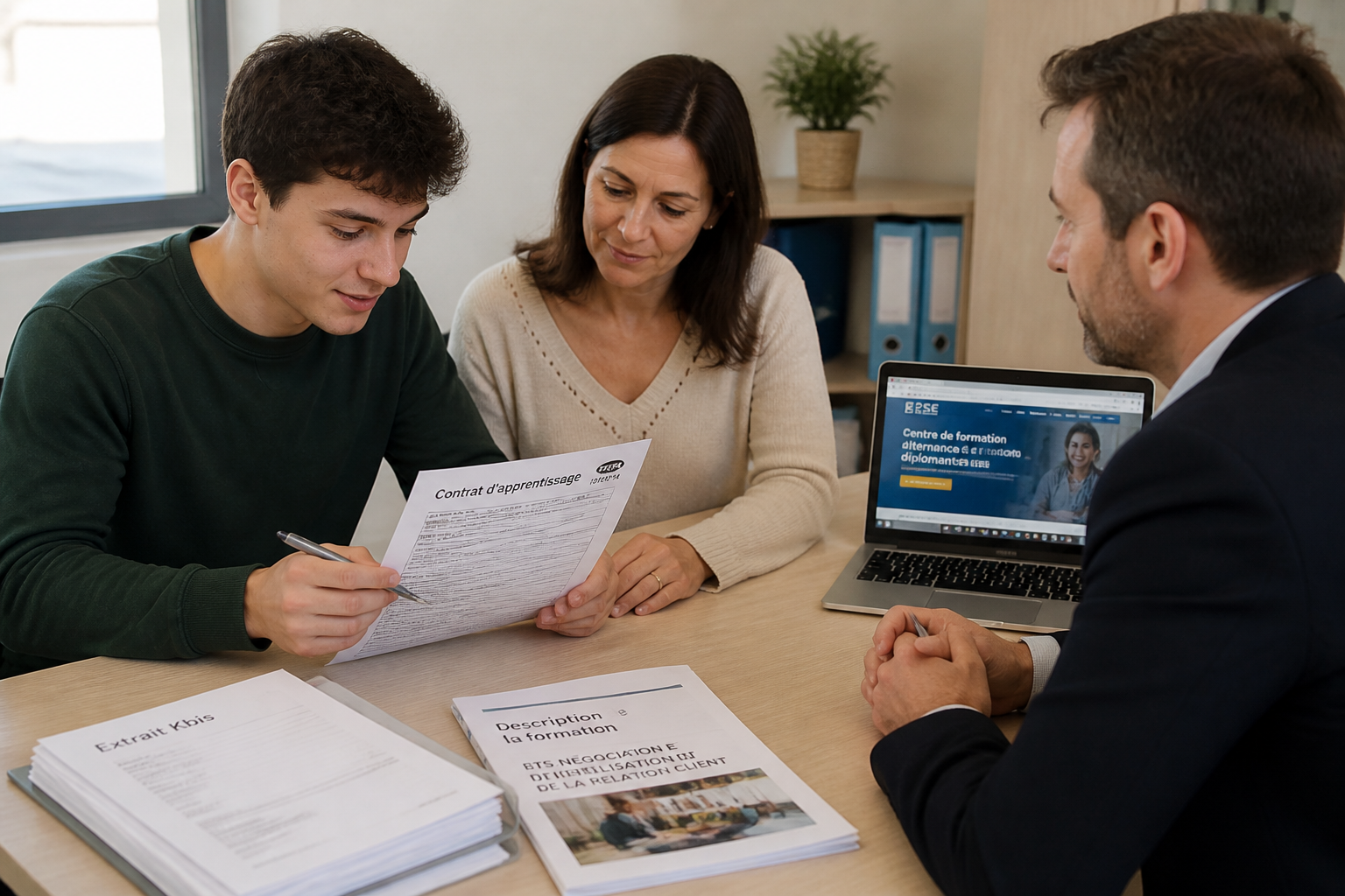 Contrat d’apprentissage : qui signe quoi et quels documents fournir