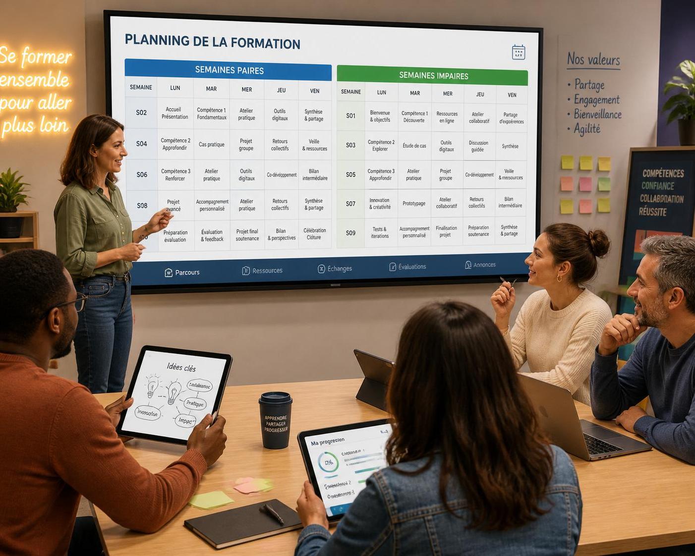 découvrez comment organiser efficacement la formation en alternant semaines paires et impaires pour maximiser l'apprentissage et améliorer les résultats.