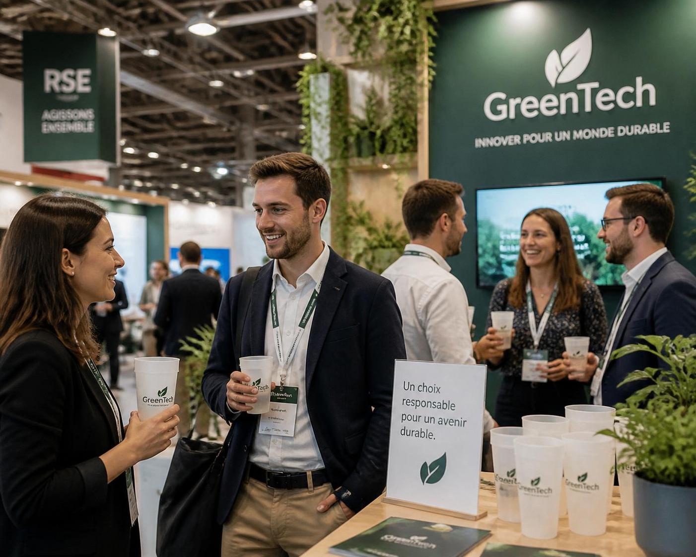 découvrez les gobelets réutilisables personnalisés, l'objet publicitaire écoresponsable incontournable alliant praticité et engagement écologique pour valoriser votre marque.