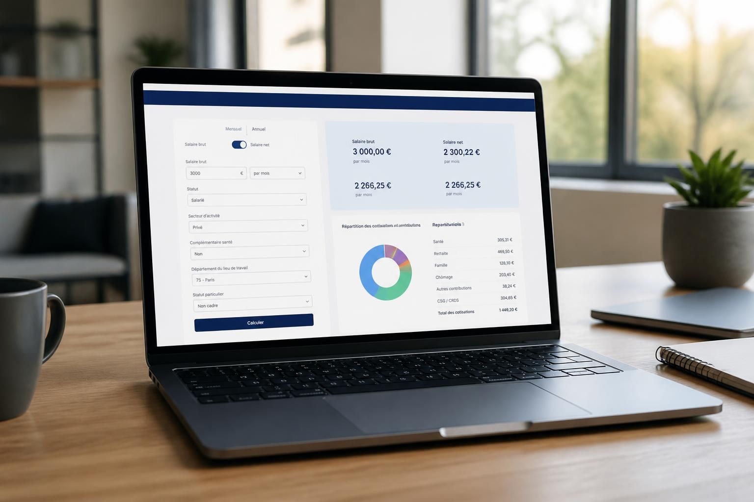 découvrez comment calculer précisément votre salaire mensuel net à partir du brut en 2025 grâce à notre guide complet et à jour.