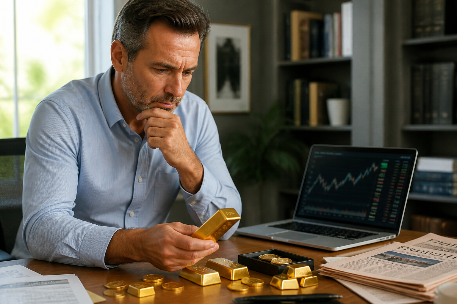 Investir dans l'or : comprendre les avantages et les risques pour bien commencer