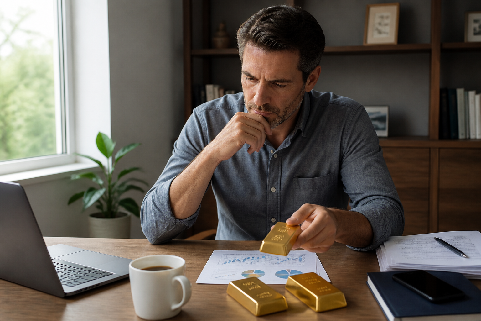 Investir dans l'or : comprendre les avantages et les risques pour bien commencer