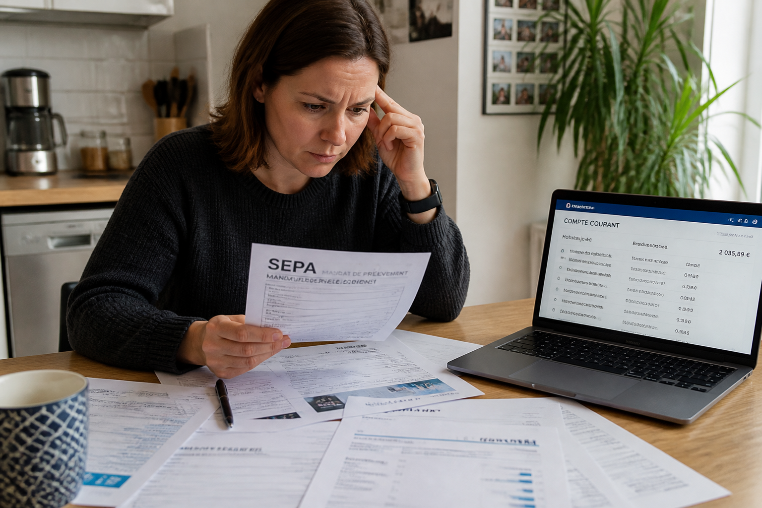 Prélèvement refusé : quel document fournir pour éviter les frais