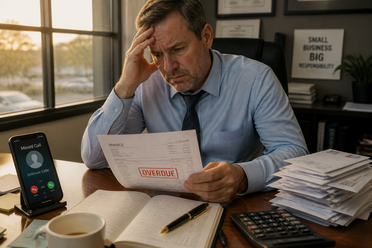 Facture impayée entre professionnels : relance, mise en demeure et recours