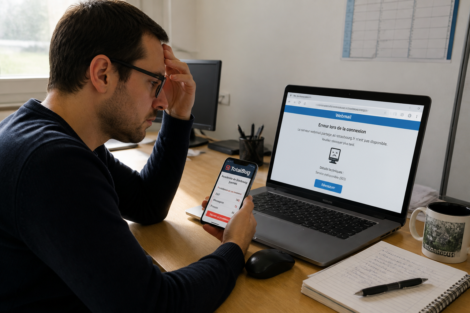 Messagerie académique Strasbourg : accès, problèmes courants et solutions
