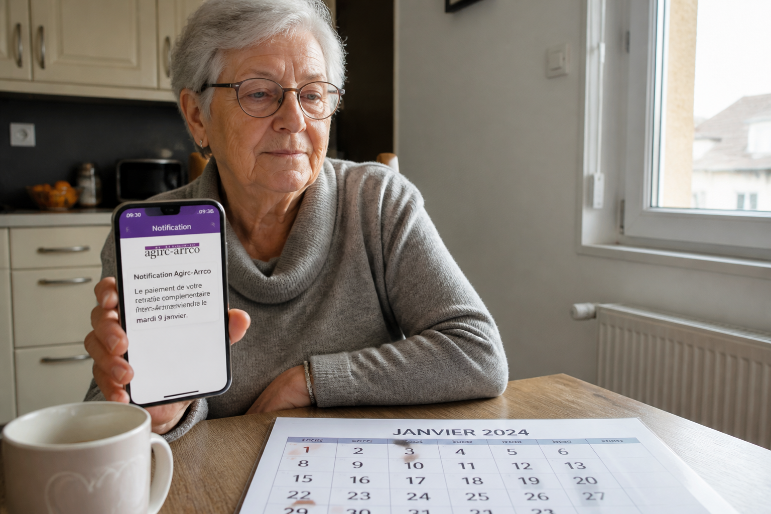 Retraite complémentaire Agirc-Arrco : calendrier des paiements et points à contrôler