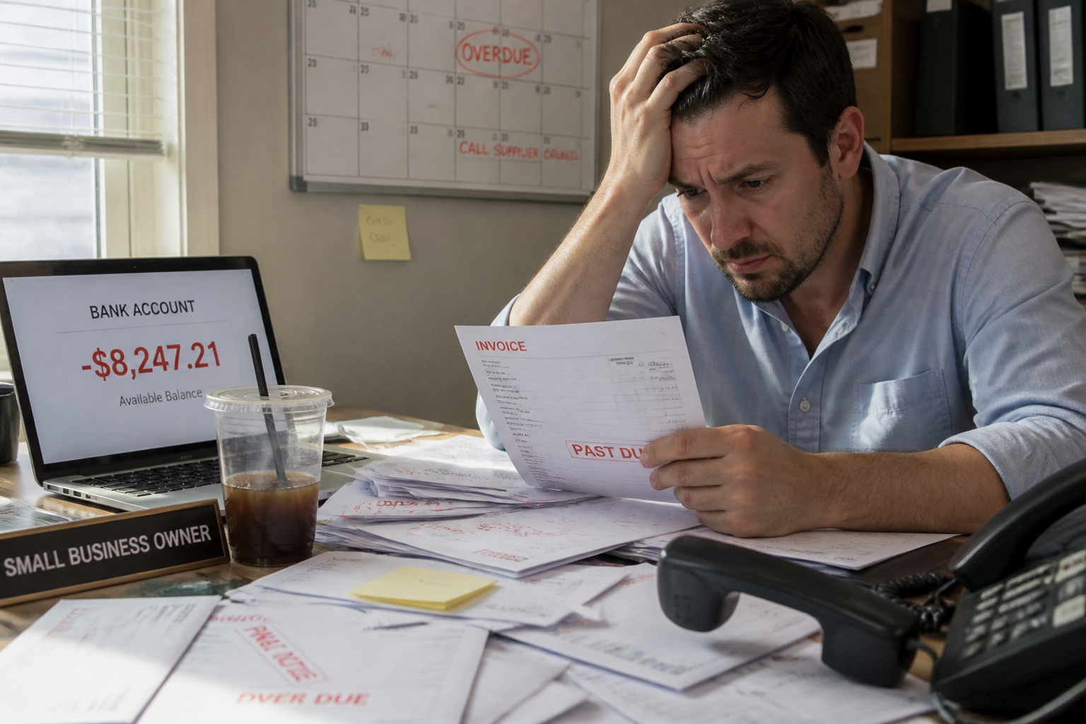 Trésorerie d’entreprise en difficulté : solutions avant le découvert bancaire